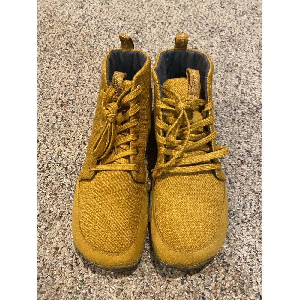 Wildlings Shoes Vigor Golden Yellow Unisex Minimalist Women 8 Men 7 40EU